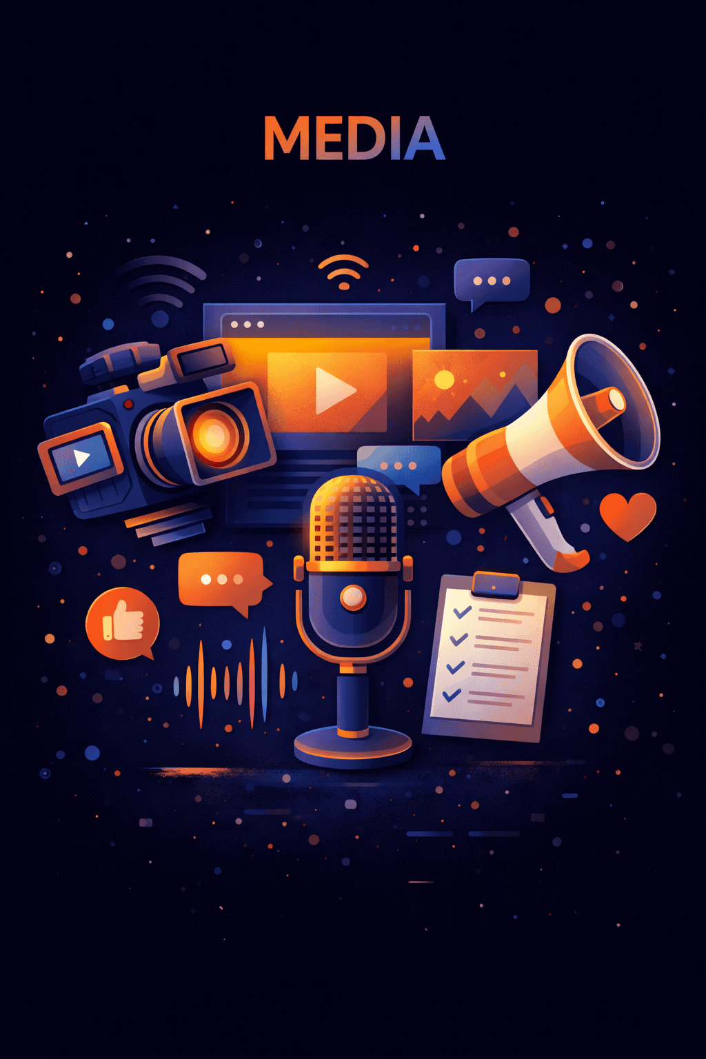 media reseaux sociaux