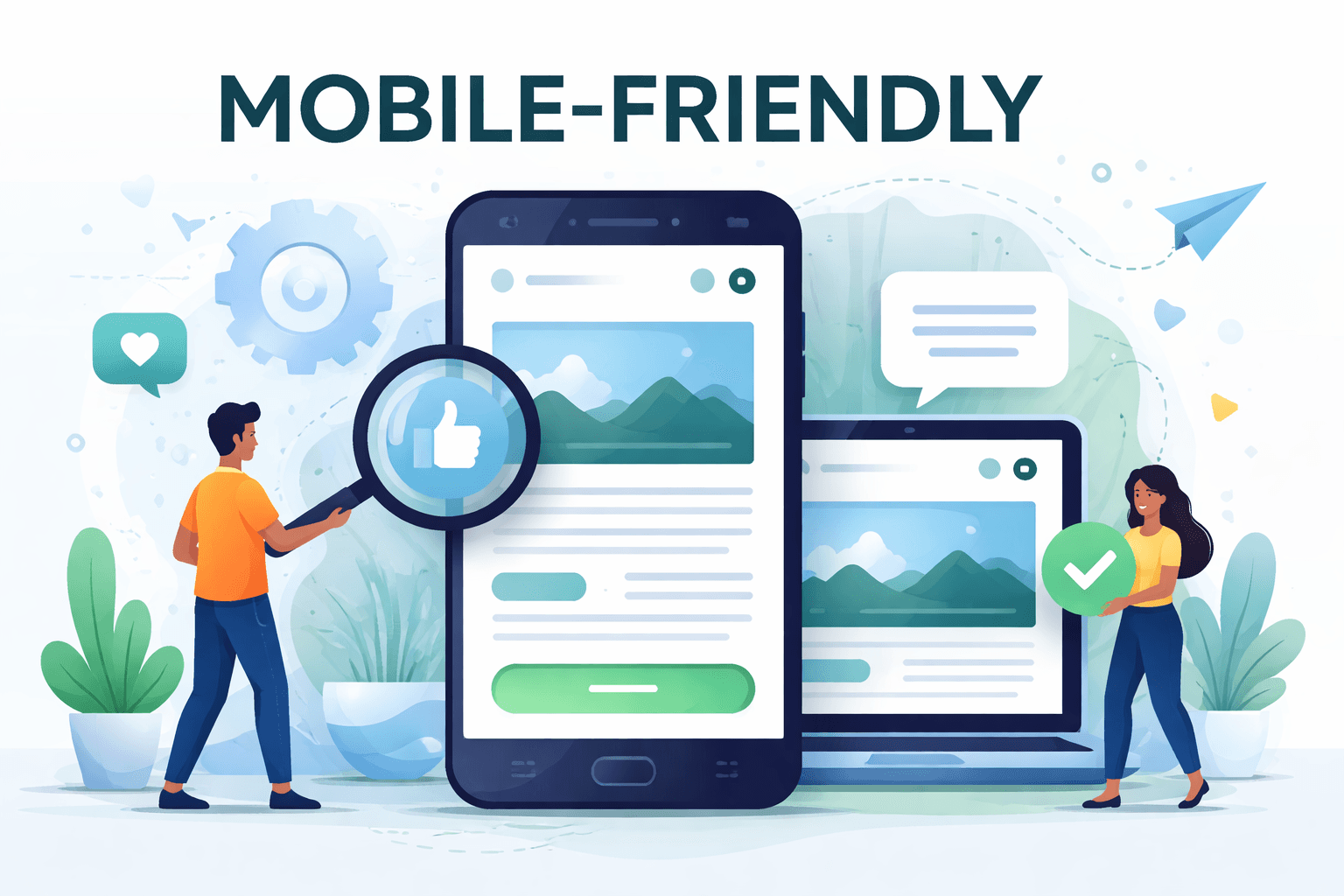 mobile friendly telephone dekstop 