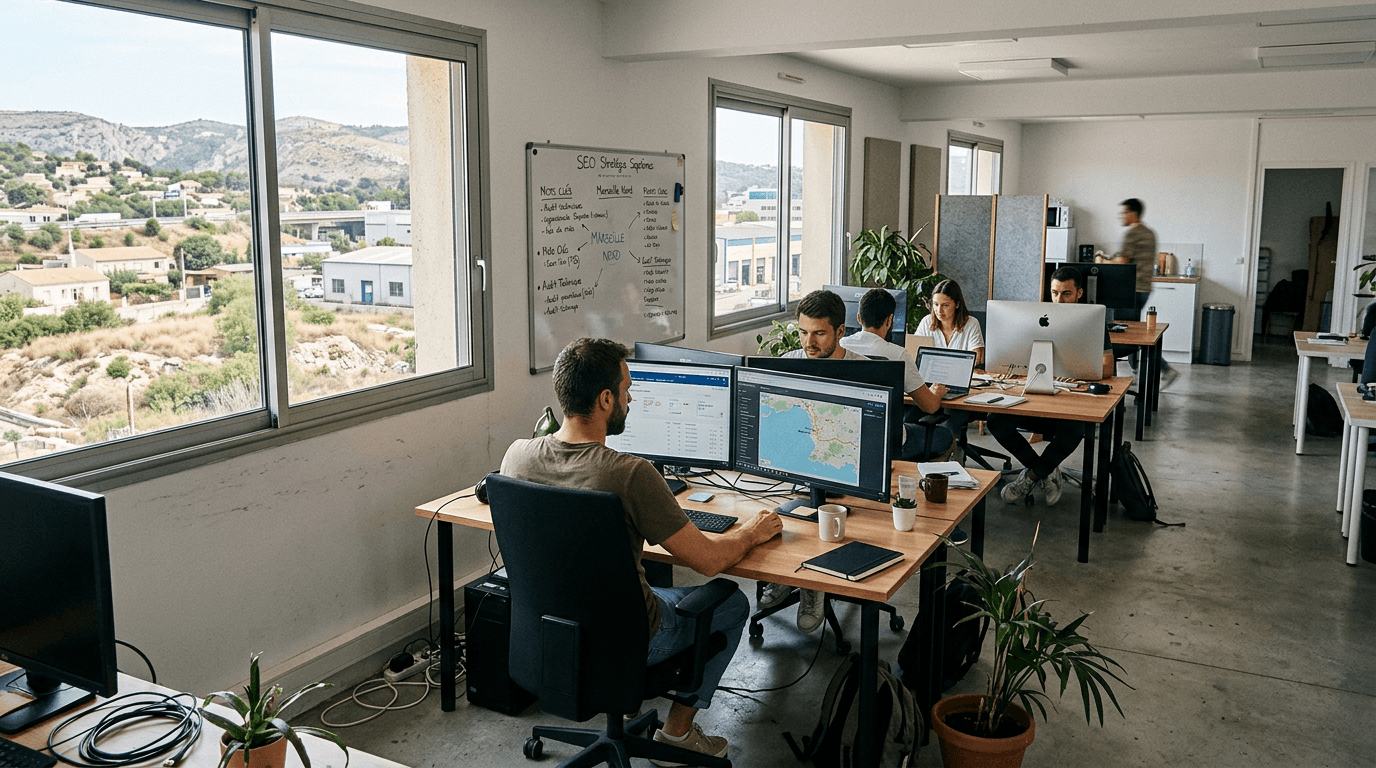 Agence SEO à Septèmes-les-Vallons pour artisans et BTP